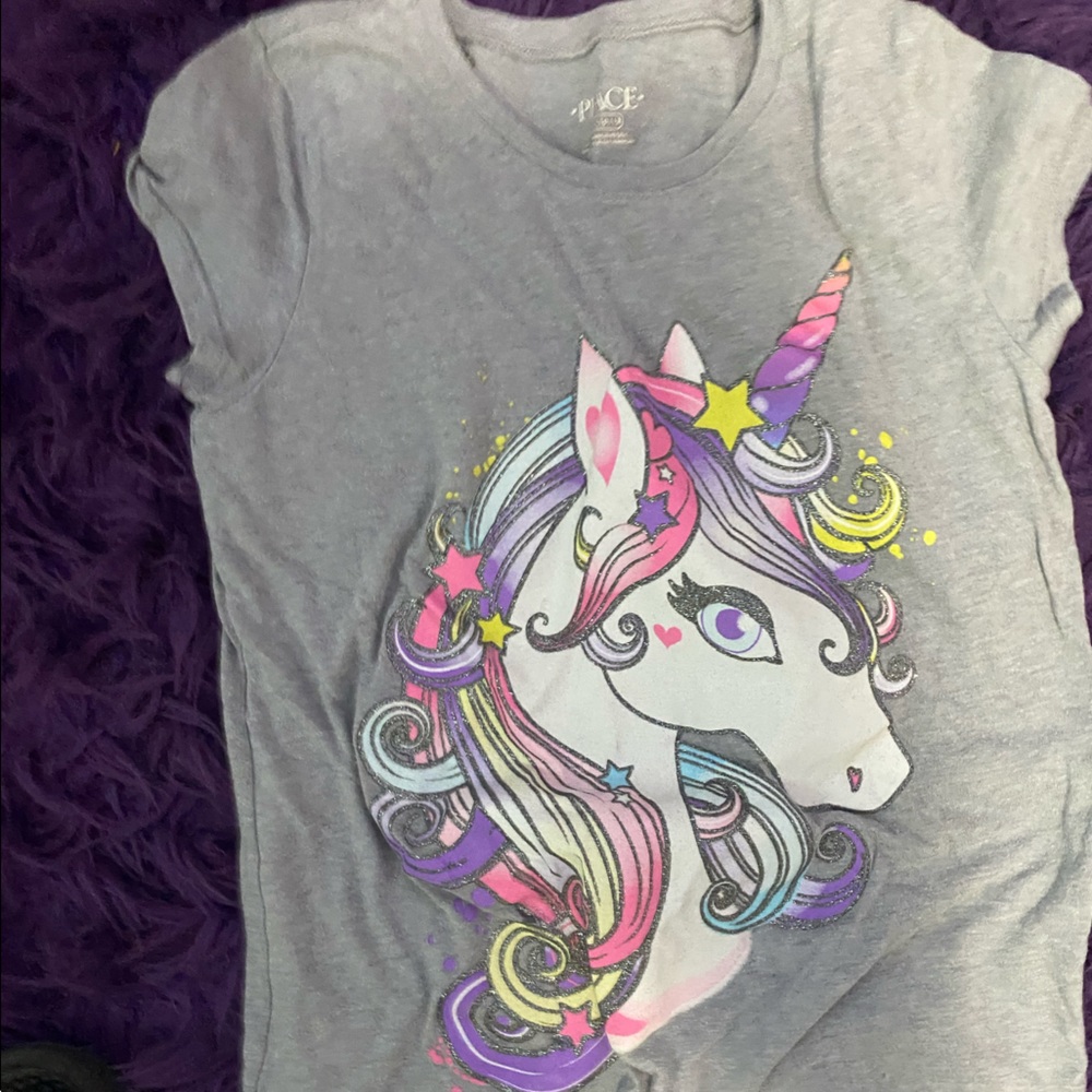 Unicorn T-shirt.